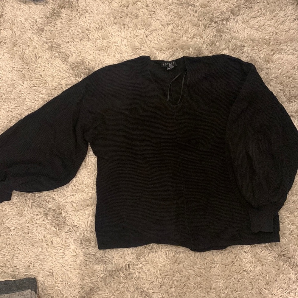 Black sweater